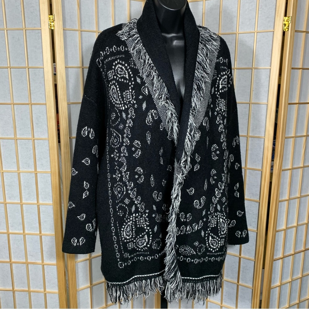 Adika Handkerchief Blanket Sweater / Coat